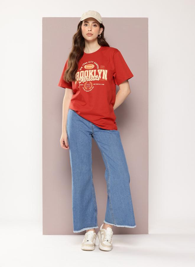 Dillinger Women Oversized Crew Neck T-Shirt - Image 5