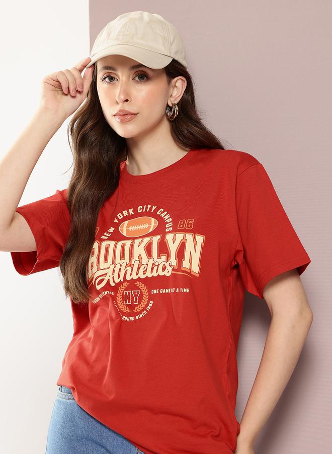 Dillinger Women Oversized Crew Neck T-Shirt - Image 1