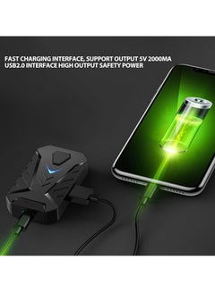 Rabos Half Hand Gaming Keyboard and Mouse Combo 4 in 1 Mobile Game Combo Pack Mobile Gamepad Controller One Handed Gaming Keyboard Mouse Converter for Android  - Image 4