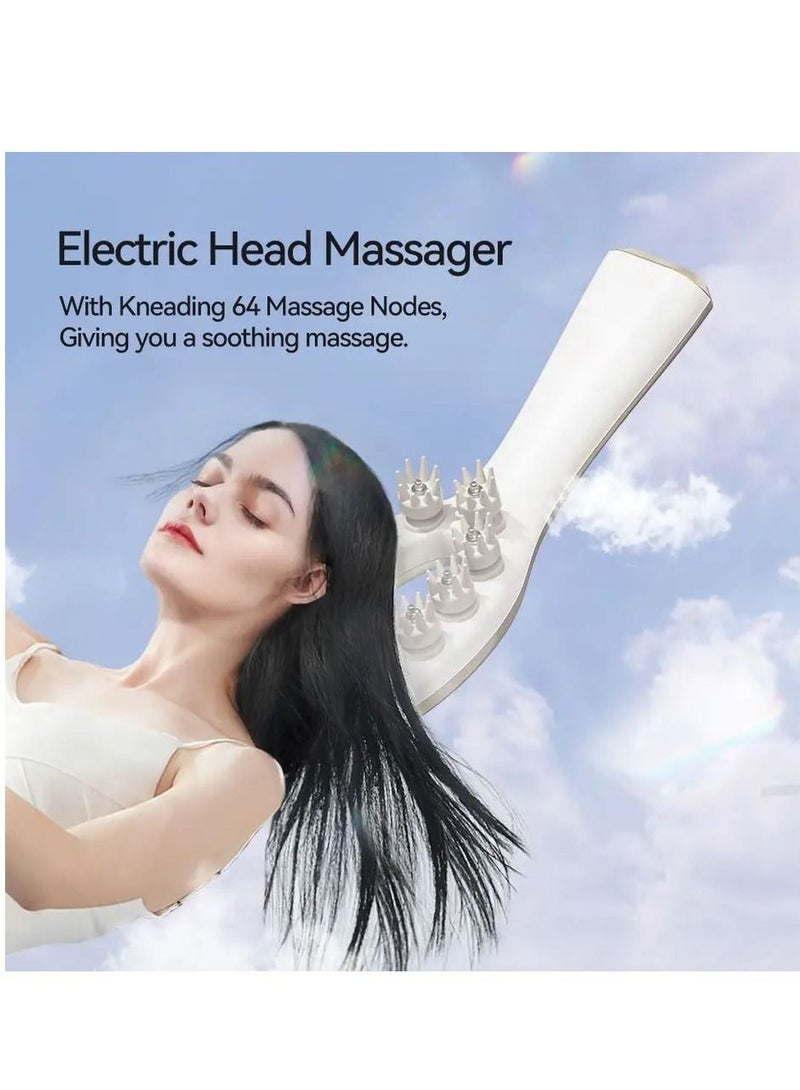 Anti Hair Loss Red Light Therapy Vibration Hair Growth Ems Massager Brush Octopus Head Massager Hair Growth Comb - Image 2