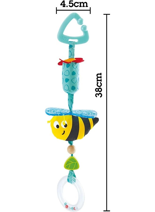 Hape هبي بامبلبي برام رattle | لعبة رattle قابلة للتثبيت على عربة الأطفال وسرير الأطفال – مناسبة للمواليد الجدد - Image 5