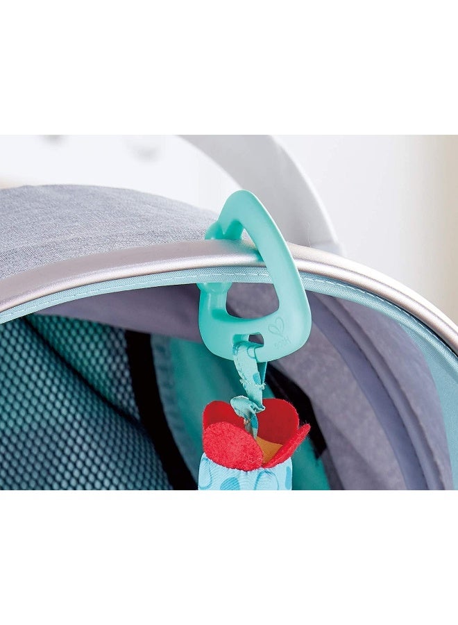 Hape هبي بامبلبي برام رattle | لعبة رattle قابلة للتثبيت على عربة الأطفال وسرير الأطفال – مناسبة للمواليد الجدد - Image 3