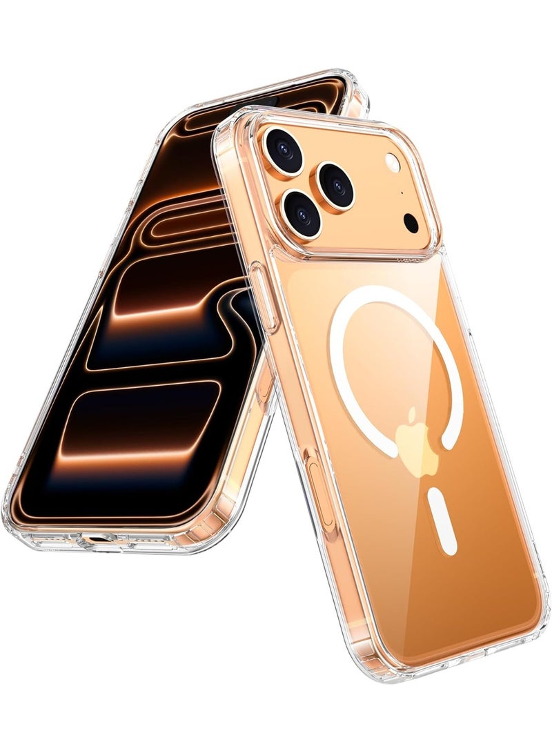 Crystal Palace Case for iPhone 17Pro  Clear Drop Protection, Clear Guard Anti‑Yellowing & Scratch‑Resistant MagSafe Wireless Charging Compatible - Image 2