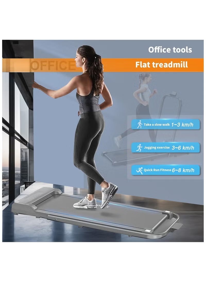 RUIYADA Treadmill For Home Protable Under Desk Walking Pad With Remote Control LED Display Walking Jogging Machine For Office Exercise - Image 2