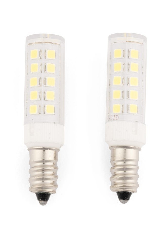 JERDON LED Replacement Light Bulb for Makeup Mirrors - 6000K (2 Pack) - LED Bulbs for Mirrors - White Lightbulbs - Image 1