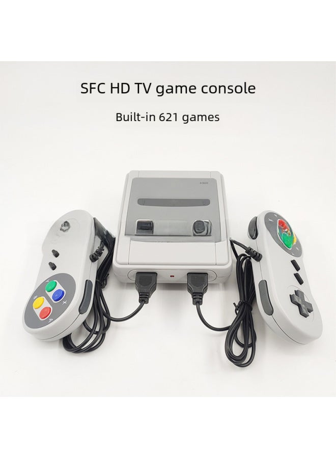نيوترل آلة ألعاب تلفزيون عالي الدقة SFC HD - آلة ألعاب كلاسيكية صغيرة FC Mini بتقنية 8 بت مزودة بمنفذ HDMI، تحتوي على 621 لعبة كلاسيكية مدمجة - Image 4