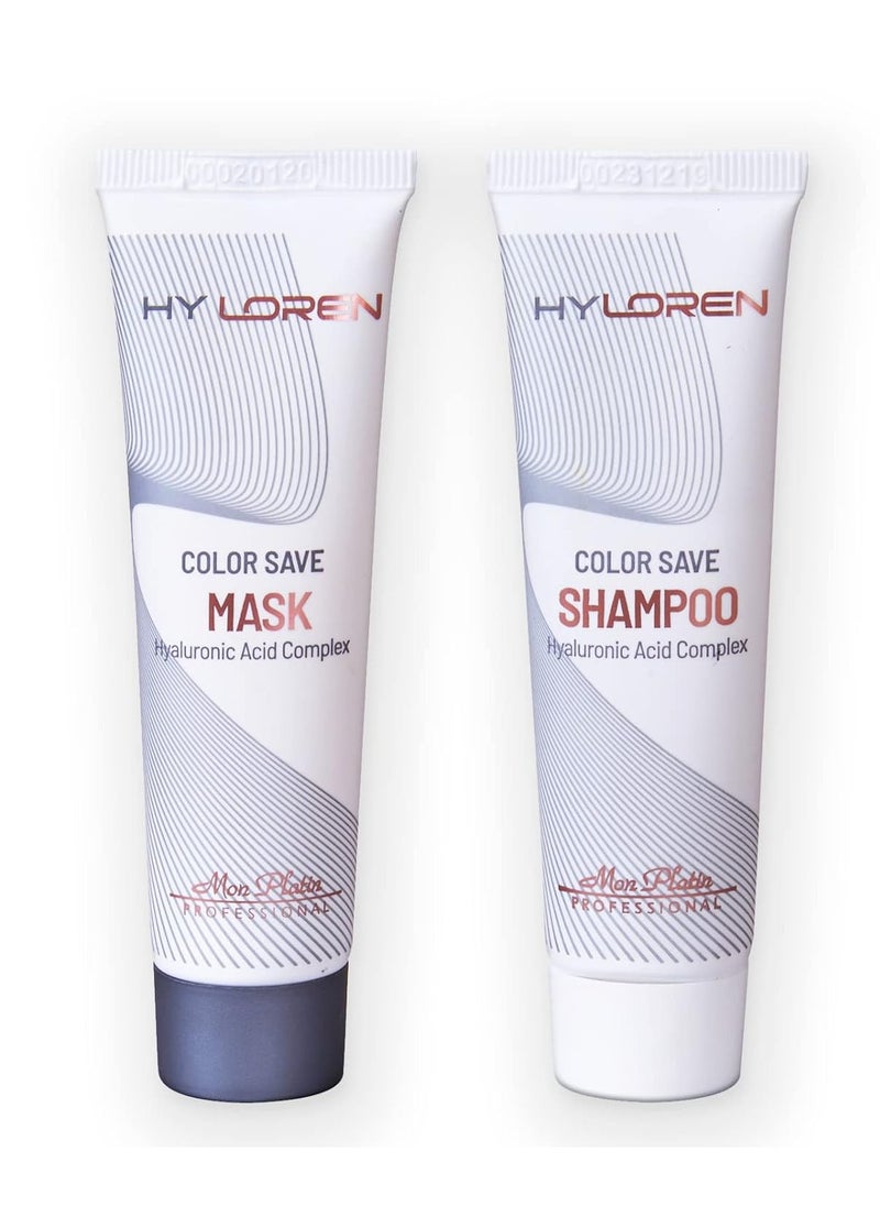 Mon Platin Professional HY LOREN - Hair mask (For Dry Damaged Hair (30 ml Kit)) 
