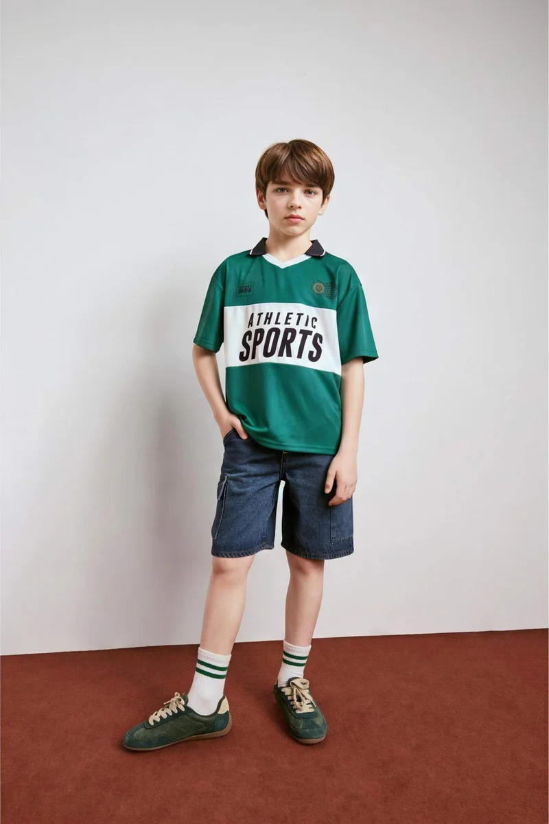 ديفاكتو Boy Elastic Band Shorts