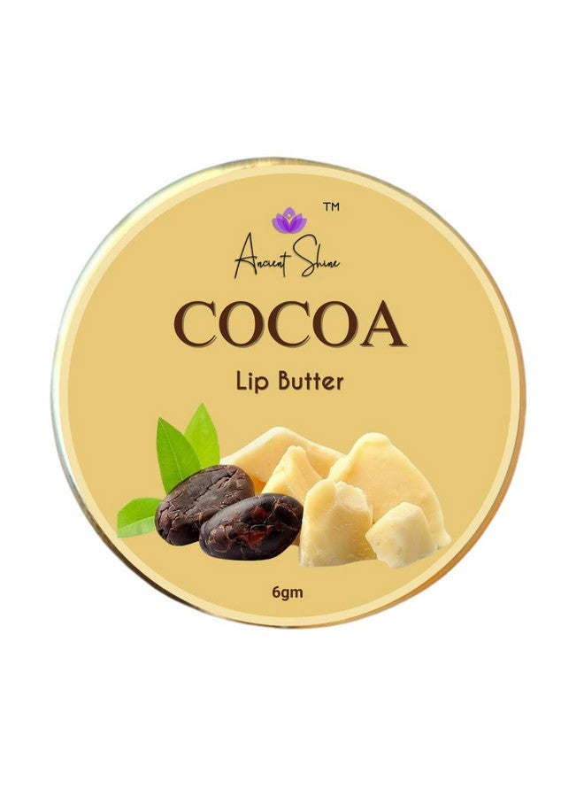 Ancient Shine Cocoa Lip Butter, 6g, Natural Moisturizing Lip Balm (1) - Image 1
