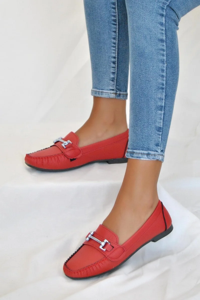 Pembe Potin Pink Potin Comfortable Fit Fashion Women's Flats 001-177-22