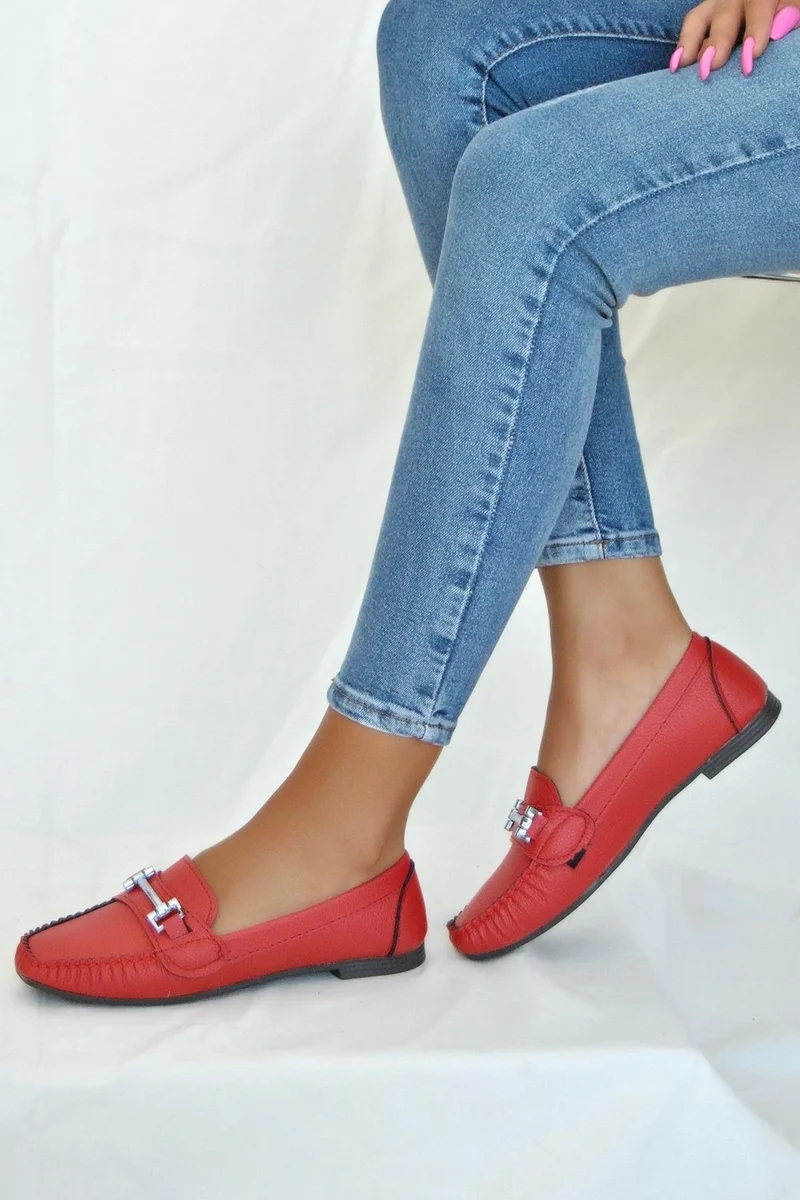 Pembe Potin Pink Potin Comfortable Fit Fashion Women's Flats 001-177-22