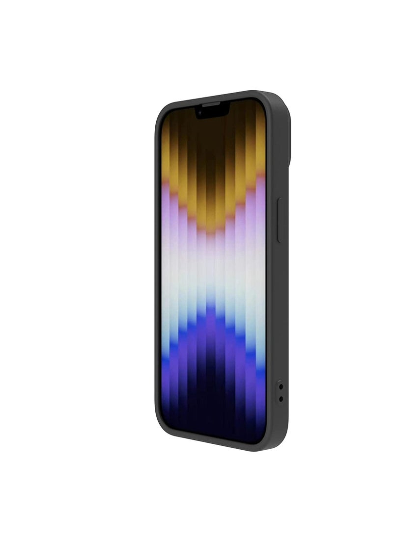 Nillkin CamShield Silky Magnetic Silicone Case For iphone 14 Plus - Blak - Image 3