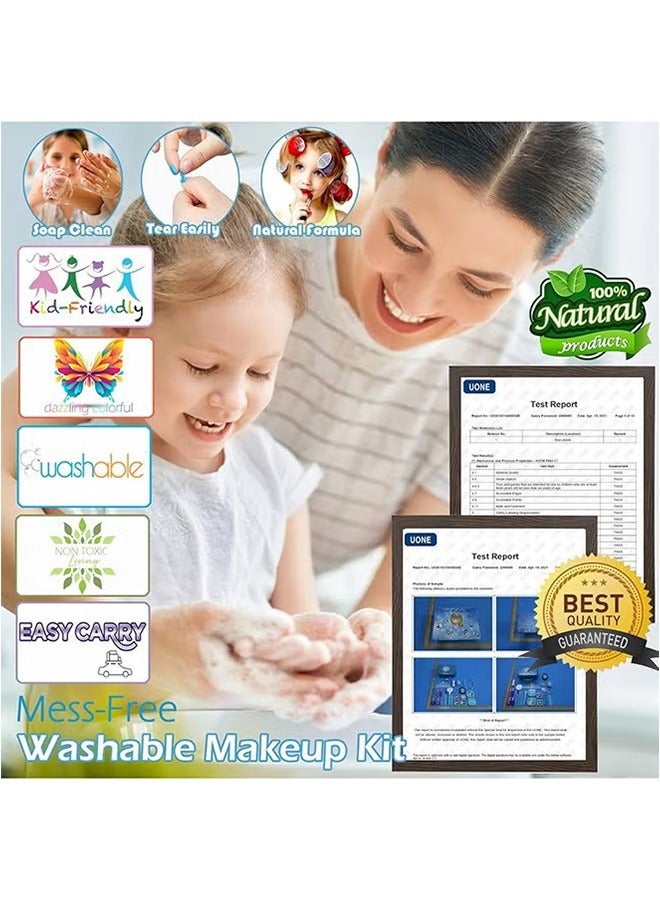 ألعاب مكياج للأطفال للبنات ، بدلات مكياج آمنة ، ألعاب حفلات - Image 5
