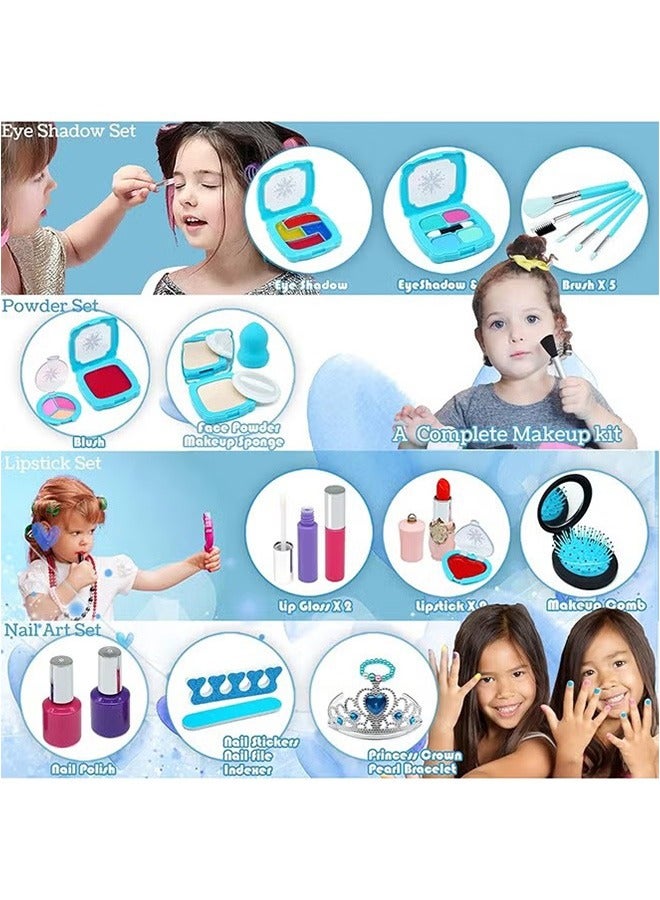 ألعاب مكياج للأطفال للبنات ، بدلات مكياج آمنة ، ألعاب حفلات - Image 3