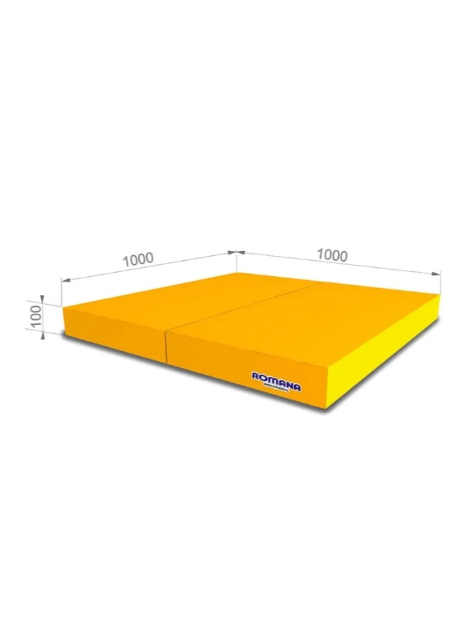 Onesports Double Mat Yellow 100*100*10cm