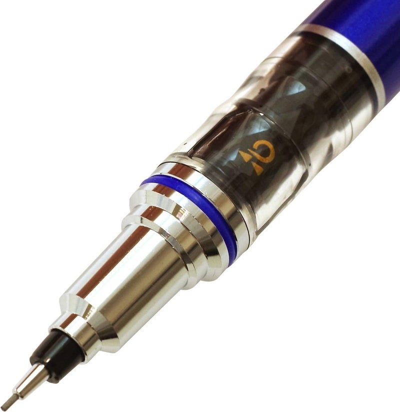 UNI Kuru Toga Advance Mechanical Pencil M55591P.24, 0.5 mm, Black, Mixed-Material Body, 1 pencil for study notes - Image 2