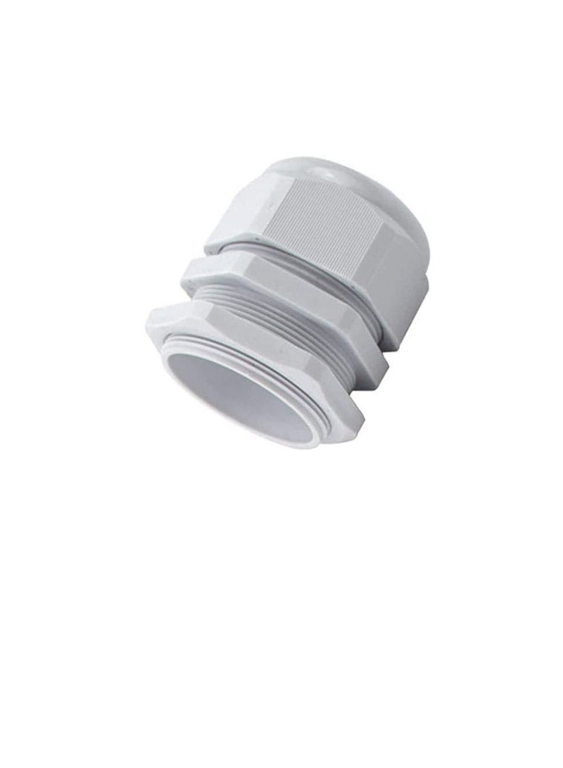 Armoured Cable Gland Kit for Outdoor Sockets and Junction Boxes & Industrial Use with Lock Nut PVC Shroud and Earth Tag (32S, CW) - Image 3