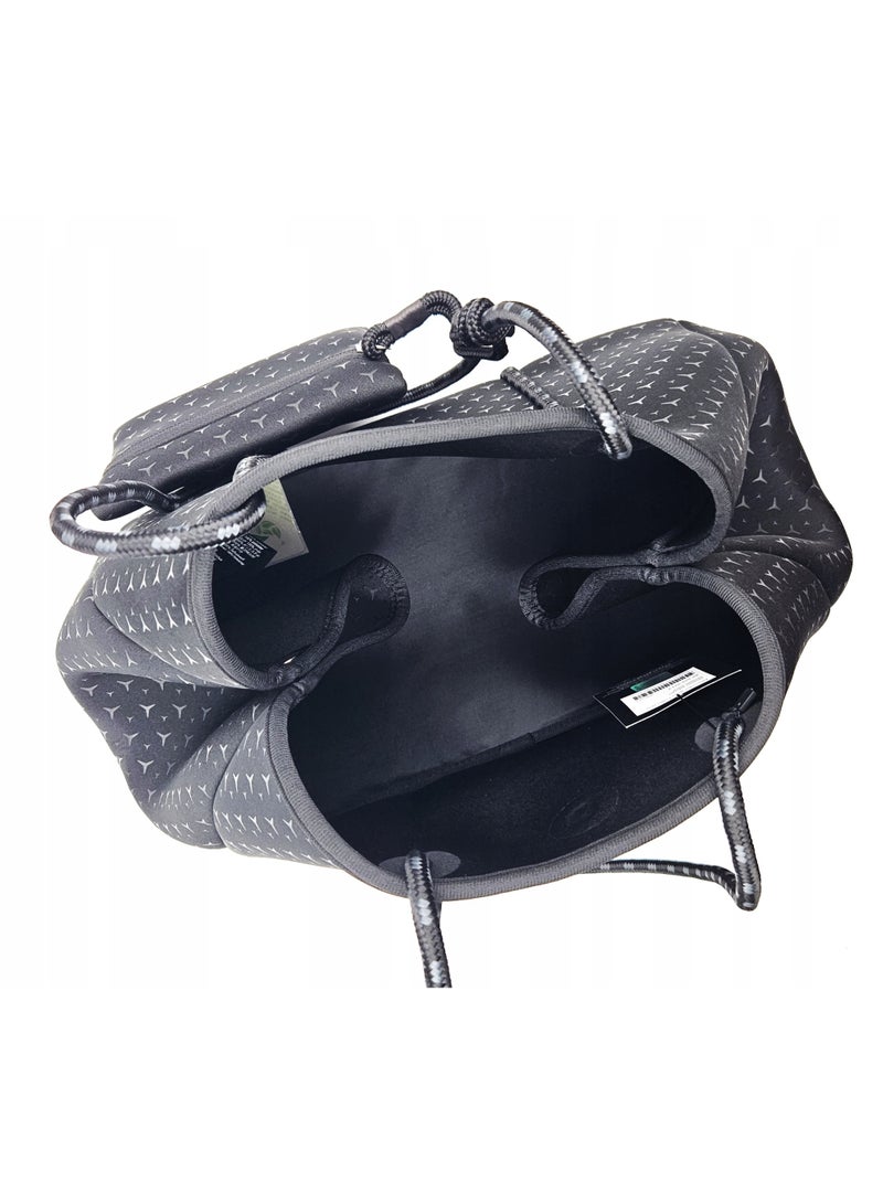 Mercedes-Benz Lifestyle Mercedes-Benz Collection Genuine Tote Bag Mercedes-Benz Logo Pattern [B66959213] - Image 4