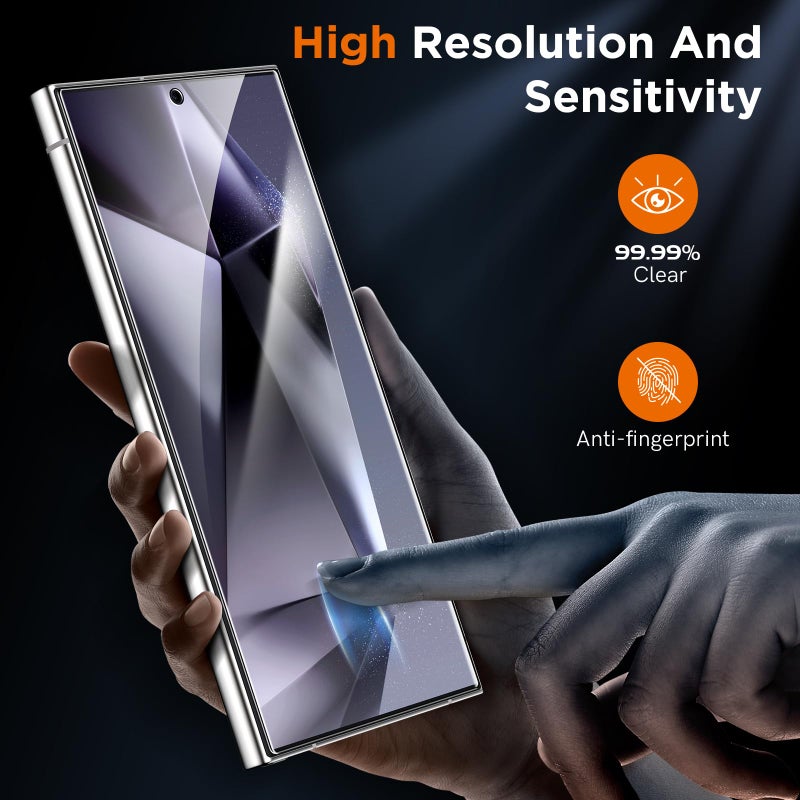 ال كي LK 2+2 Pack for Samsung Galaxy S24 Ultra Screen Protector - Image 4