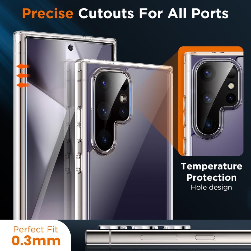ال كي LK 2+2 Pack for Samsung Galaxy S24 Ultra Screen Protector - Image 3