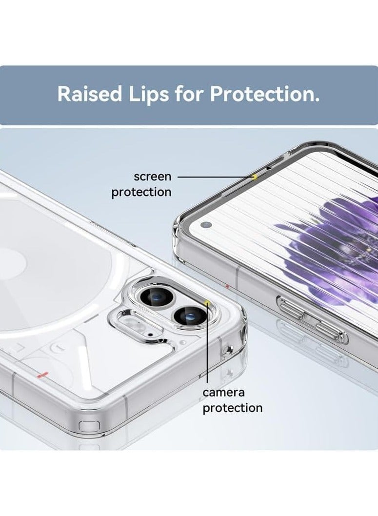 انبلاك جراب متوافق مع نوثينج فون 2 من انبلاك (شفاف) - Image 4