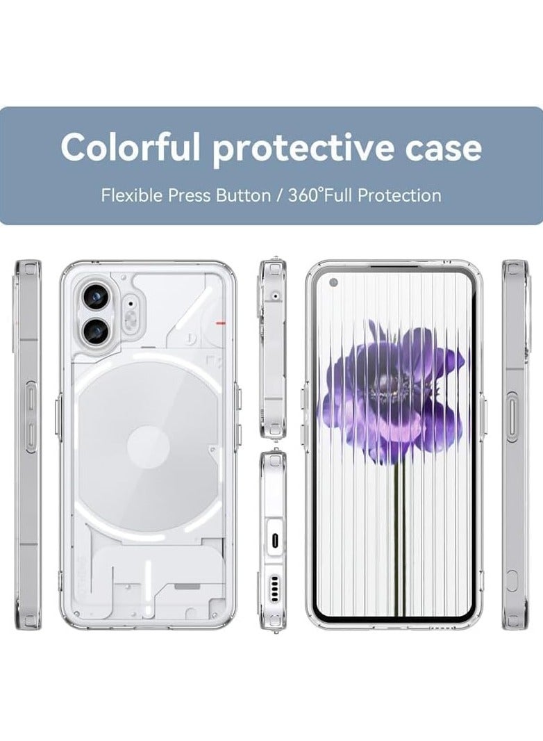 انبلاك جراب متوافق مع نوثينج فون 2 من انبلاك (شفاف) - Image 5