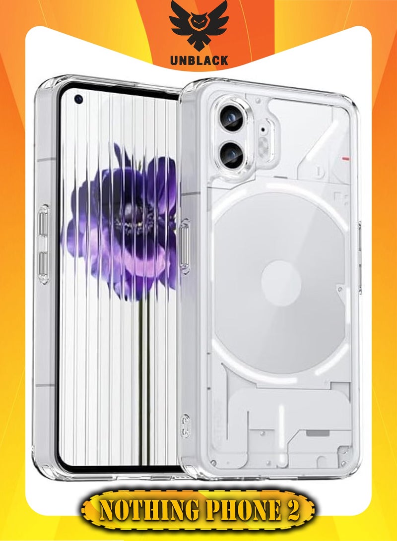 انبلاك جراب متوافق مع نوثينج فون 2 من انبلاك (شفاف) - Image 1