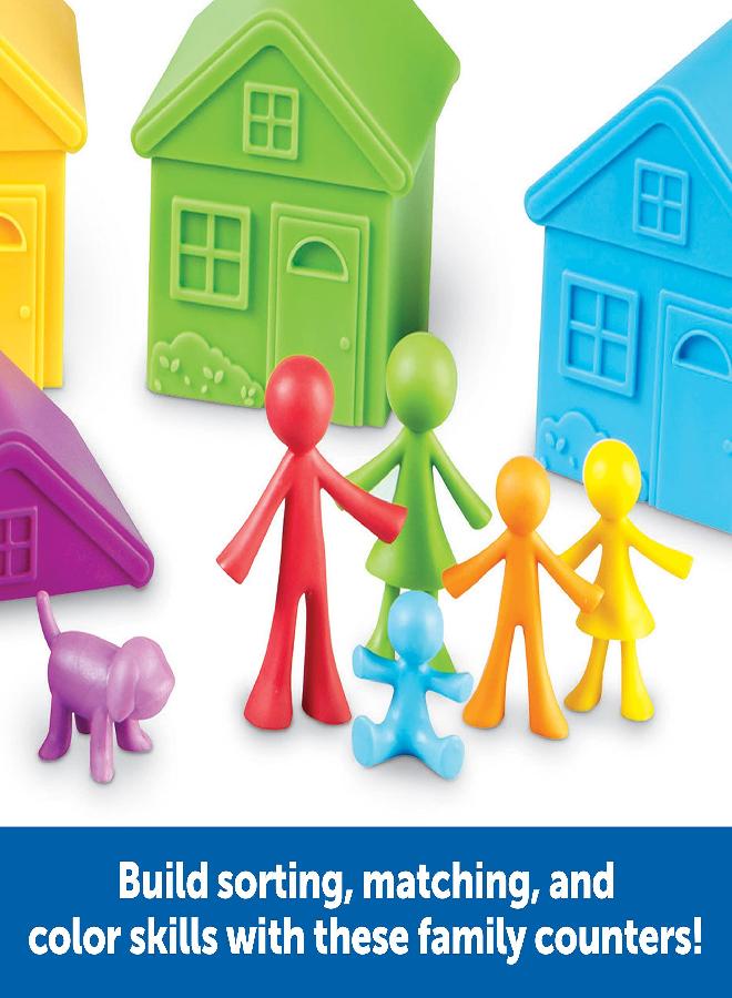Learning Resources Learning Resources All About Me Sorting Neighborhood - 42 Pieces, Ages 3+ Toddler Social Emotional Toys, Fine Motor & Sorting Skills, Montessori Toys, Preschool Learning Toys - Image 2