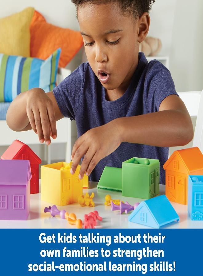 Learning Resources Learning Resources All About Me Sorting Neighborhood - 42 Pieces, Ages 3+ Toddler Social Emotional Toys, Fine Motor & Sorting Skills, Montessori Toys, Preschool Learning Toys - Image 3