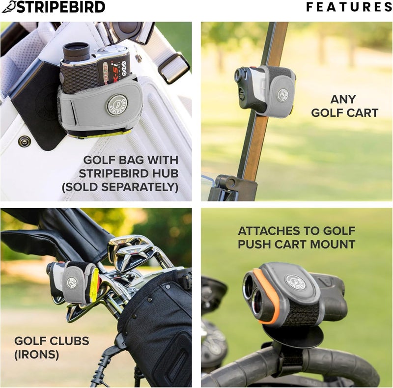 Stripebird 2.0 Slim Golf Rangefinder Magnetic Strap - Form Fitting, No Buckle, Range Finder - Image 3