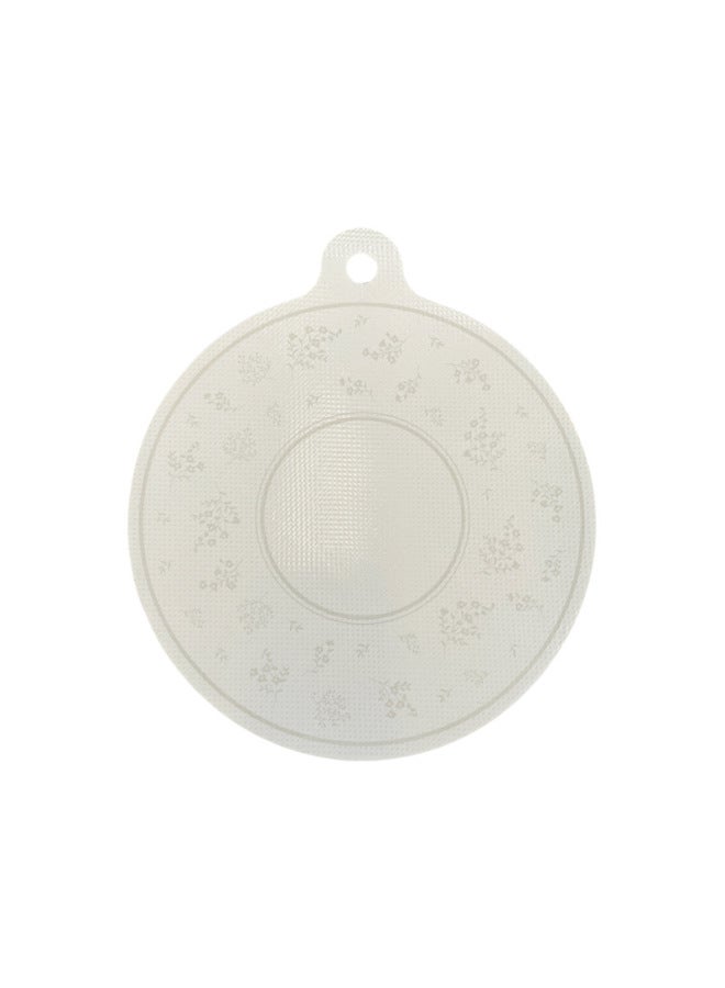 Special Induction Cooker Mat Non-slip Mat Anti-oil Anti-fouling Mat Thermal Pad High Temperature Resistant Silicone Induction Cooker Protection Mat-Size:0.7mm 24cm Hanging Ear White Bottom  - Image 5