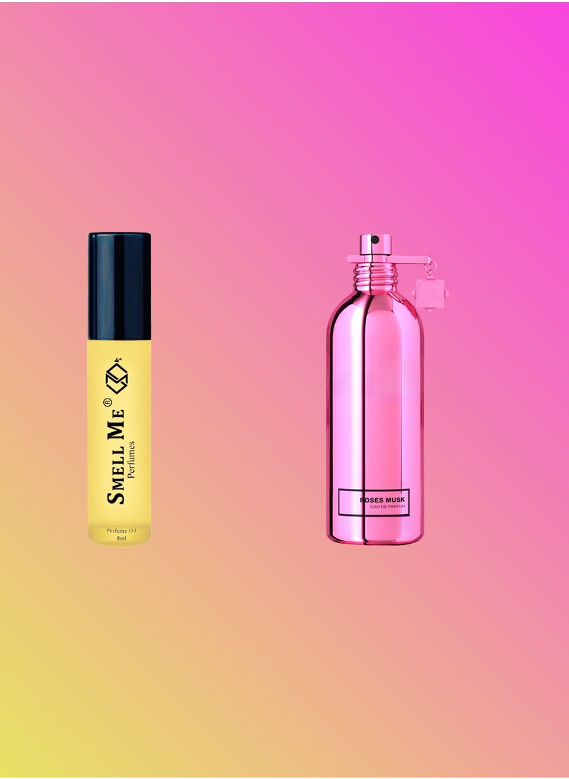 Smell Me - Smell Me Perfume Oil 147 French Perfume Fragrances Long Lasting Scent 8ml Type Of MNTLE Roses Musk - Image 1