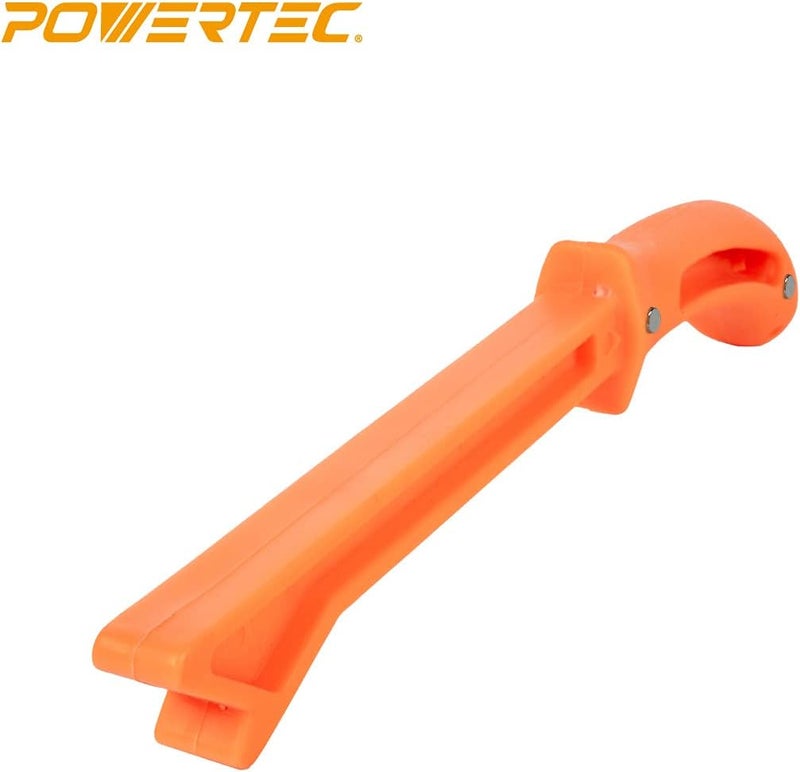POWERTEC 71029 Magnetic Push Stick for Table Saw, Router Table, Jointer Applications, 11.5 Inch Ergonomic Design w/Embedded Magnets in Handle (Pack of 2) - Image 2