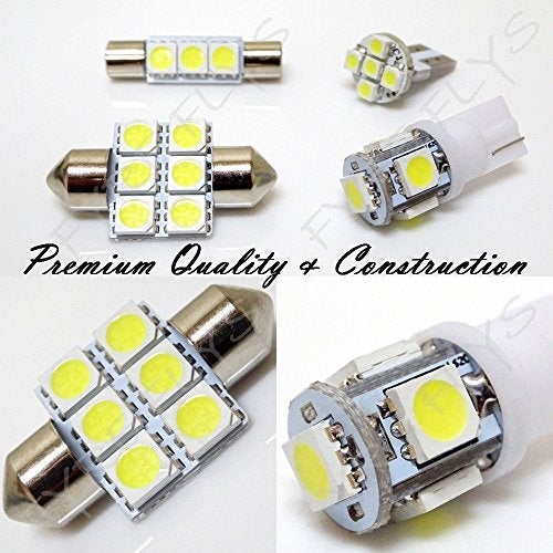 Fyre Flys 18 Piece White LED Interior Lights for 2007-2021 Toyota Tundra 6000K 5050 Series SMD Package Kit and Install Tool - Image 2