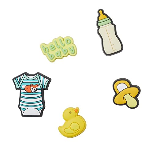 Crocs Jibbitz Packs for Shoes, and Sandals - Beautiful Accessory, Colorful Charms, and Constructed with Synthetic Material Baby Boom 5-Pack One Size One Size - Image 4