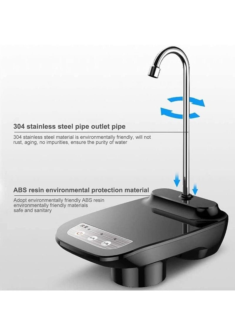 ELTRAZONE YH-001 Cordless Portable Rechargeable Wireless Auto Electric Gallon Bottled Drinking Water Pump Dispenser Switch - Image 2