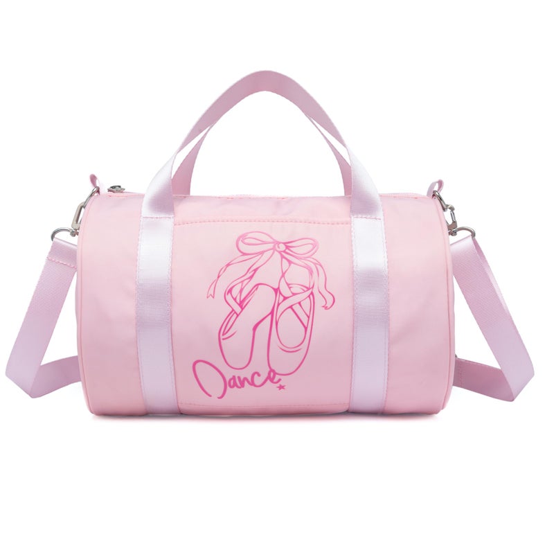 NOVELPAK Mini Dance Ballet Tutu Bag Small Duffle Bag for Girls age 26 Pink Salt - Image 2