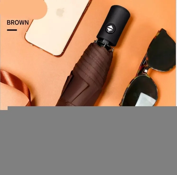 اليفن ماركت Eleven Market Umbrella Green Fully Automatic Does Not Break in the Wind