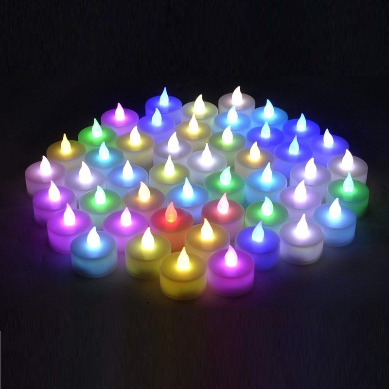 AtneP 24x LED TLight Candles for Home Decoration Festival Decor Diwali Christmas - Image 3