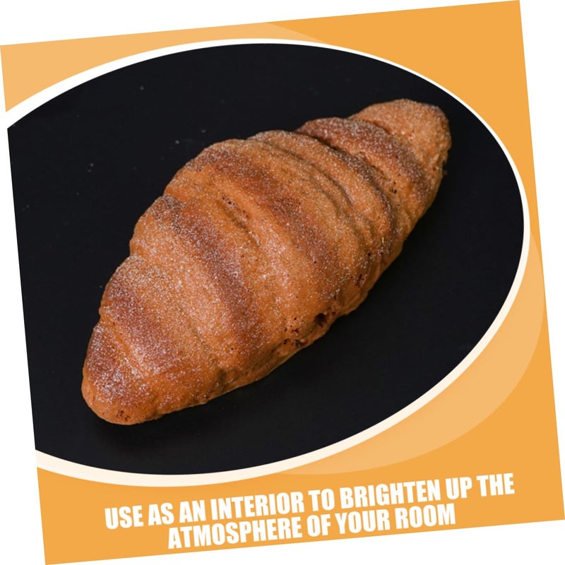 Realistic Artificial Croissant Bread Display Prop For Kitchen Bakery Photography Decoration - Image 5