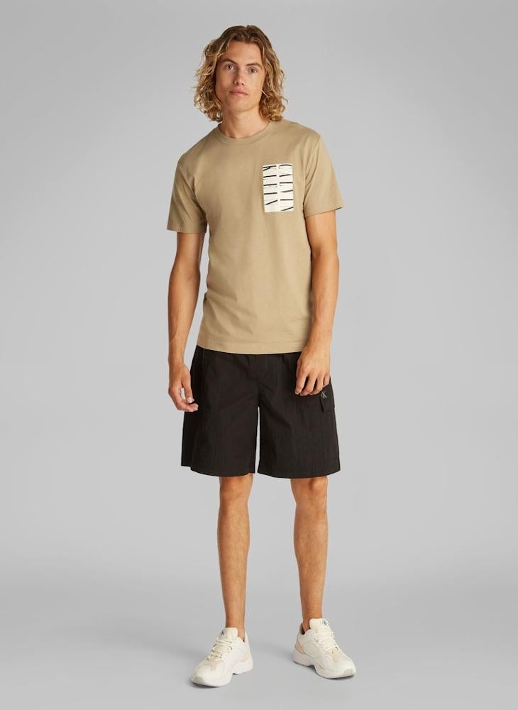 Calvin Klein Jeans Serif Box Graphic T-Shirt  - Image 4