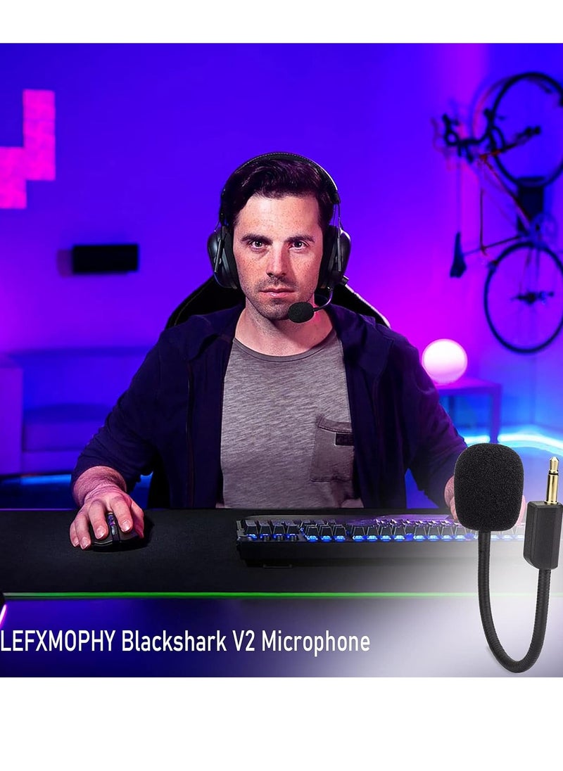 كيلا - ميكروفون Blackshark V2 بديل لسماعات الألعاب اللاسلكية Razer BlackShark V2 وV2 Pro ميكروفون Game Boom قابل للفصل مقاس 3.5 مم مع إسفنج - Image 1