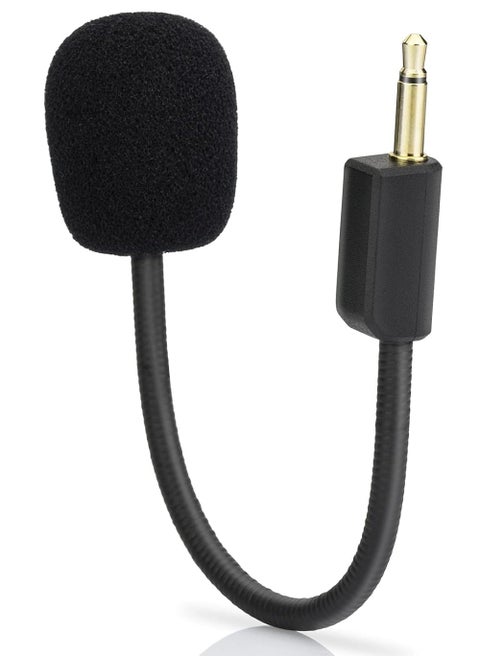 Blackshark V2 Mic Replacement for Razer BlackShark V2 and V2 Pro Wireless Gaming Headset 3.5mm Detachable Game Boom Microphone with Foam