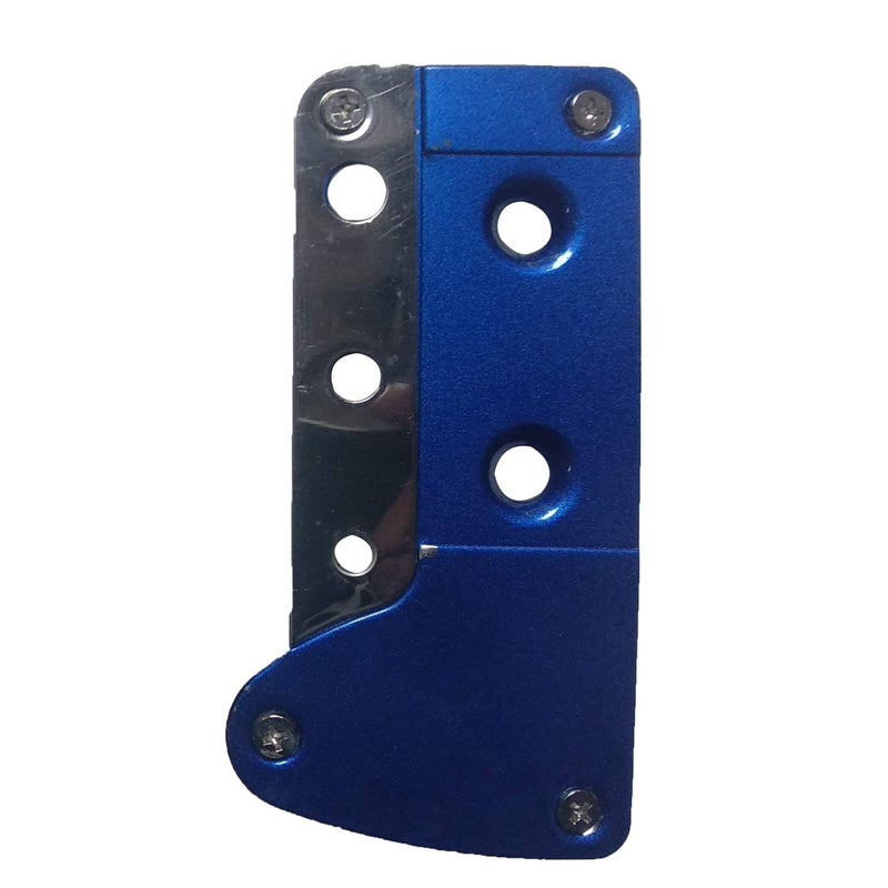 Oshotto 3 Pcs Non-Slip Manual CS-036 Car Pedals Kit Pad Covers Set Compatible with Hyundai Creta (2015-2019) (Blue) - Image 3