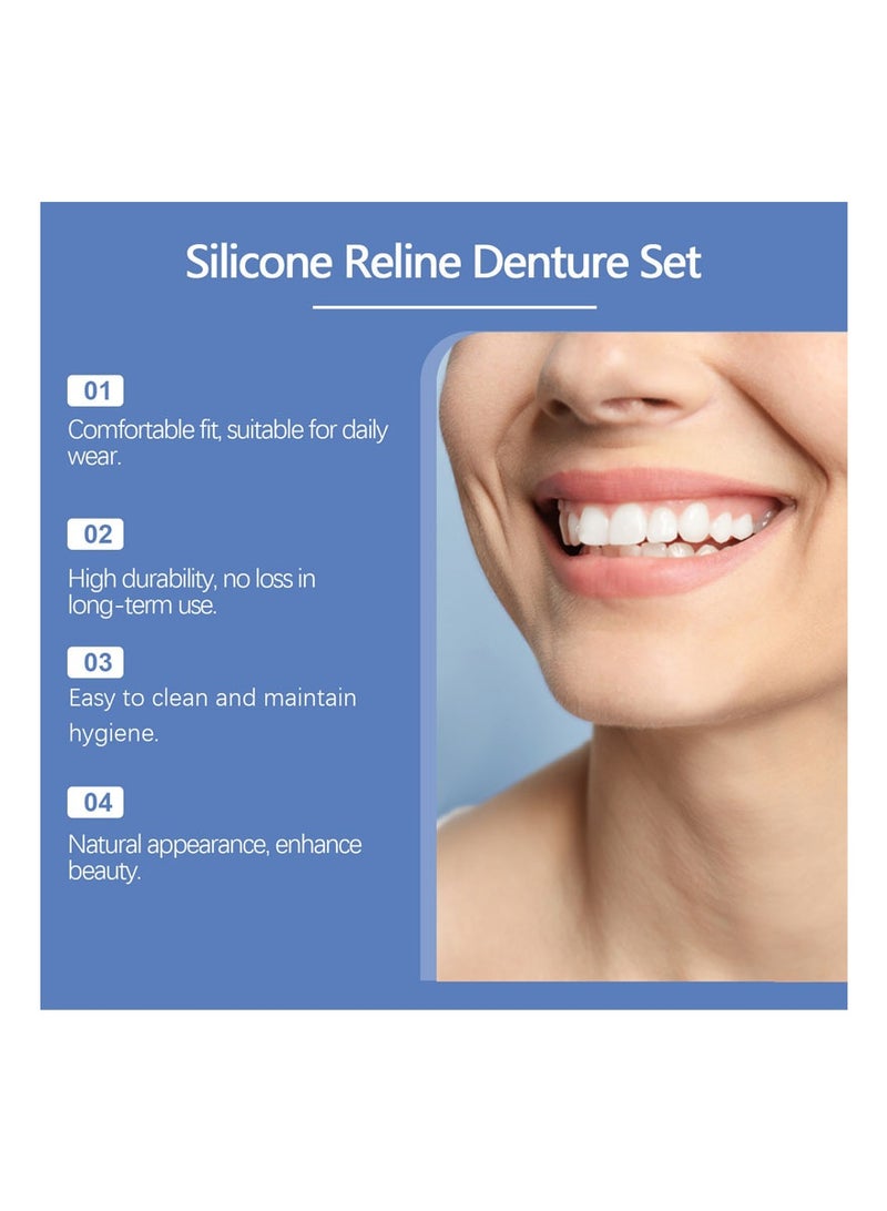 أورالحوي أسنان السيليكون والأدوات ومجموعات ترميم الأسنان المؤقتة المريحة تعزز جمالية الابتسامة مع الأدوات - Image 3