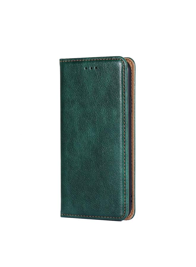 S-TOP Case For Samsung Galaxy Xcover6 Pro / Xcover Pro 2 Gloss Oil Solid Color Magnetic Flip Leather Phone Case - Image 2