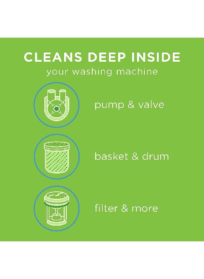 Affresh - Affresh Washing Machine Cleaner Tablets, 3-Count - Odor Removal, Deep Cleaning, and Residue Control - Image 1
