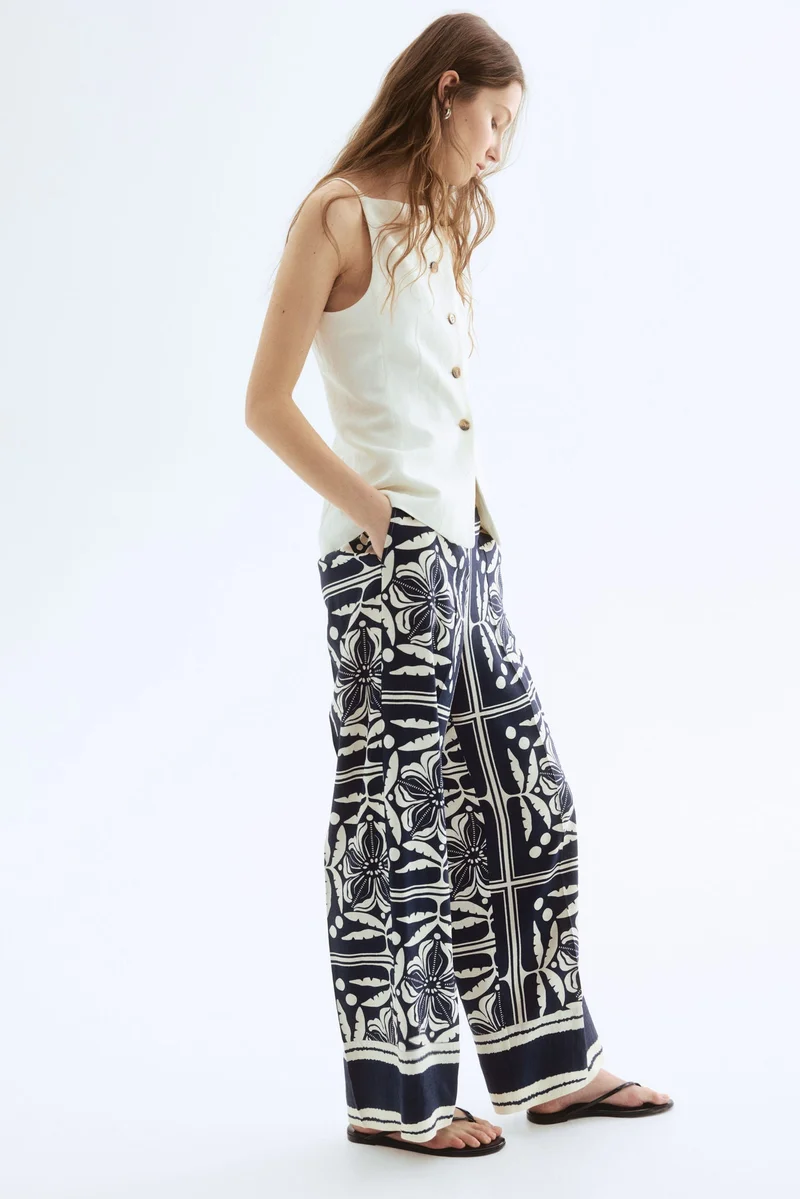 اتش اند ام Wide trousers