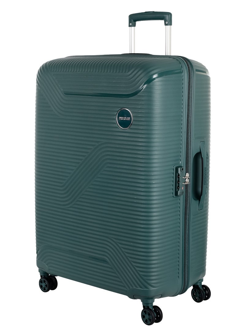 AMERICAN TOURISTER MAXPLUS  79CM  Large  Size Luggage  TSA OLIVE GREEN 