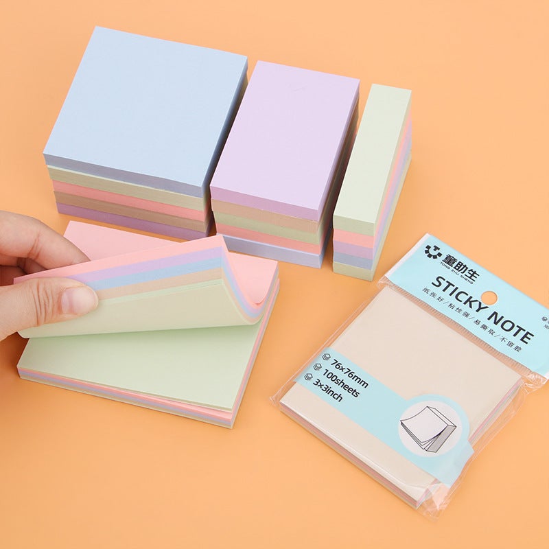 Morandi Color Post-It Notes Ins Office Color Student High Color Value Post-It Notes Post-It Notes Stationery - Image 3